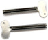 2pcs Stainless Steel Toothpaste Tube Squeezers for Bathroom Use