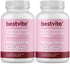 BESTVITE Acetyl L-Carnitine 500mg & Alpha Lipoic Acid 200mg per Capsule - 240 Vegetarian Capsules, Vegan, Non-GMO