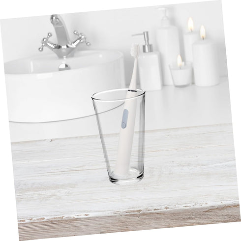 Healifty Electric Toothbrush for Adults Soft Bristle Battery Powered Oral Care Tool with Intelligent Vibration