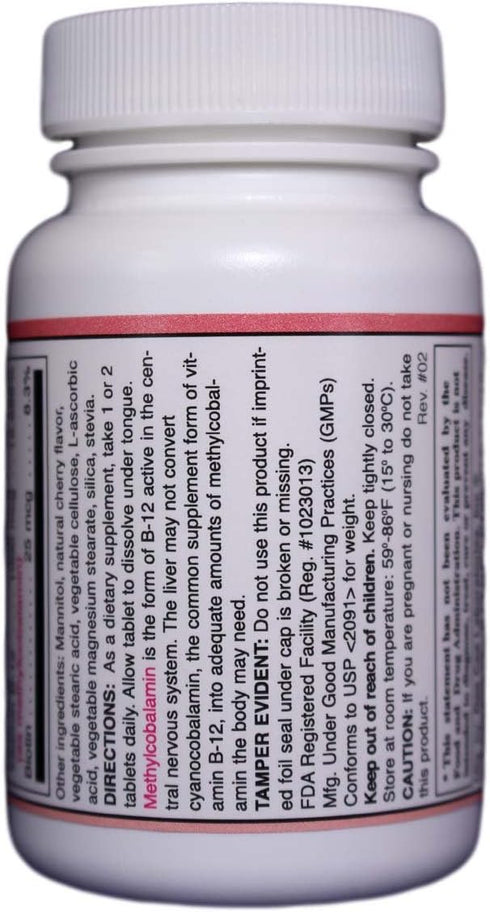Unique B-12 Sublingual B Vitamins, 90 Vegi Caps