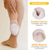 Povihome Toe Pouches Pads, Gel Cover for Women's Narrow Width Sizes 5-7 for Heel, Ballet, Point Shoes (1 Pair)
