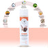 NaturAll Sea Moss Wash & Go Hair Growth Shampoo, 8.5 Oz - Paraben-Free, Sulfate-Free, Anti Frizz, Volumizing for All