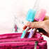 5Pcs Multicolour Travel Toothbrush Head Covers, Protective Portable Plastic Clip for Manual Toothbrush, Household Travel