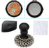 Toiserns 316 Upgraded Chainmail Scrubber with Silicone Handle Cast Iron Cleaner for Cast Iron Grill Pan Skillet Wok