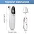 QCdeSoulBLV 32-42.9 5x1.5 Ear Thermometer for Pet, Accurate Ear Temperature Thermometer, Digital USB Rechargeable