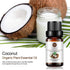 RAINBOW ABBY 2-Pack Coconut Essential Oil, Pure, Undiluted, Therapeutic Grade Coconut Oil - 2x10 mL