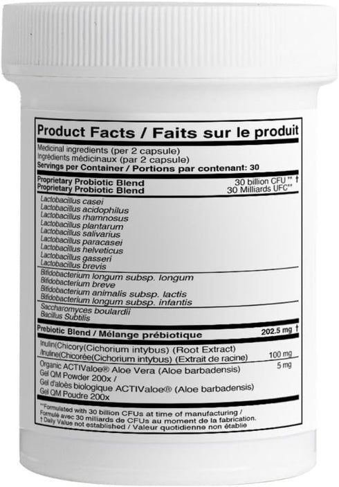 Univera Probiotics for Women, 30 Billion CFUs with Organic Aloe Vera, 60ct, Digestive Enzymes for Adults
