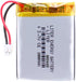 Liter Energy 3.7V Lipo Battery 1000mAh Rechargeable Lithium Polymer with JST Connector (603443)