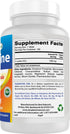 Best Naturals L-Lysine 1000mg, 180 Tablets for Immune Health & Cold Sores