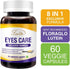 Lovita Eye Vitamins - Clinically Proven FloraGLO Lutein, Black Currant & Eyebright for Eye Strain and Vision Health