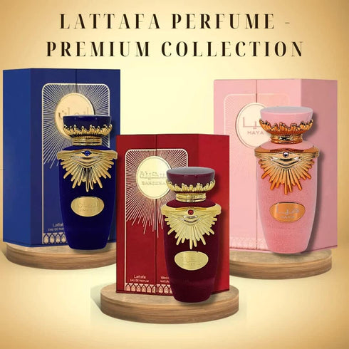 Lattafa Emaan Eau de Parfum Spray for Unisex, 3.4 Ounce