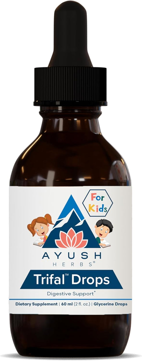 Ayush Herbs Trifal Drops - Digestive & Immune Wellness Booster for Kids,
