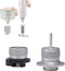 Butane/Isobutane Fill Adapter, Gas Refill Tip for Butane Lighters & Torches, Convert Cassette Canister
