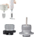 Butane/Isobutane Fill Adapter, Gas Refill Tip for Butane Lighters & Torches, Convert Cassette Canister