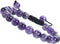 Certified Natural Amethyst Bracelet 8mm Beads - Healing, Peace, Love