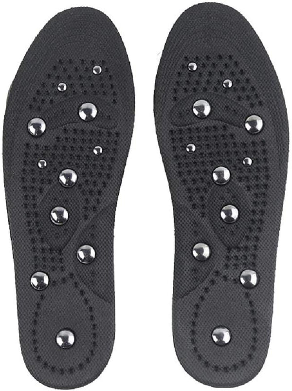mmfoot Magnetic Therapy Insoles Breathable Massage Insoles Reflexology Foot Pain Acupressure Improve Blood