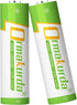 16650 Rechargeable Battery (2-Pack), 1800mAh 3.7V Li-ion with Button Top for Flashlights