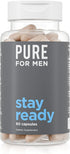 Pure for Men Original Cleanliness Fiber Supplement - Promotes Digestive Regularity, 60 Vegan Capsules