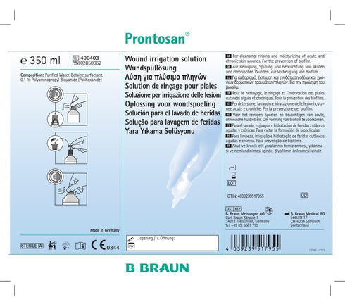 Prontosan Wound Cleansing Solution - W