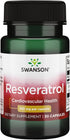 Swanson Resveratrol 100, 100 Milligrams, 30 Capsules for Antioxidant Support