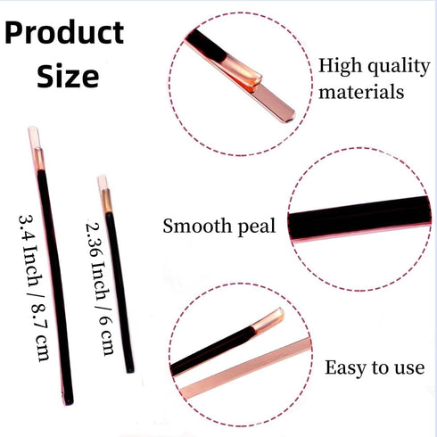 Jumbo Bobby Pins, Metal Hair Pins, 10pcs (5 Long and 5 Short) for Hair Decoration, Black