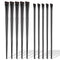 10 Pcs Angled Eyebrow Eyeliner Brush Set, Flat Applicator, Ultra Thin Angled Eyeliner Eyeshadow Makeup Brush