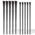 10 Pcs Angled Eyebrow Eyeliner Brush Set, Flat Applicator, Ultra Thin Angled Eyeliner Eyeshadow Makeup Brush