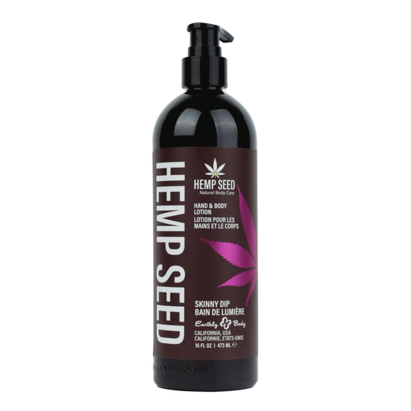 Hemp Seed Hand & Body Lotion - Light, Non-Greasy Formula with Argan Oil & Hemp Seed Oil - Vegan & Cruelty Free