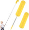 Dusters for Cleaning High Ceiling Fan: Newliton Microfiber Feather Duster with 30'' to 100'' Telescoping Extension Pole