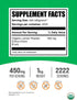 BulkSupplements.com Organic Lemon Powder, Natural Vitamin C Source, Fruit Powder for Immune Support, 450mg per Serving,