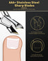Wanmat Professional Toenail Clippers, Thick & Ingrown Nail Clippers with Catcher and Non-Slip Handle
