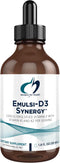 Designs for Health Emulsi-D3 Synergy 2000 IU Vitamin D Liquid with Vitamin K - Immune System Support & Bone Health - 55