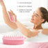 Silicone Body Scrubber, 2 Pcs Exfoliating Shower Scrubber, 2 in 1 Silicone Brush for All Skin Men Women Kids