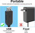 Charger Cord Replacement for Waterpik Water Flosser WP360, WP462, WP450, WF13, WP100, USB Charging Cable (Black)