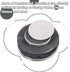 Soft Felt Plate Protectors, Set of 30 with 2 Different Sizes, Dish Protectors Pads for Cookware Storage