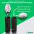 Set Essential Medical Supply Adaptive Utensil with Built Up Handles - Bendable Fork, Spoon, and Rocker Knife with Large
