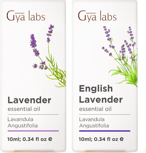 Gya Labs Lavender Oil Essential Oil for Diffuser & English Lavender Essential