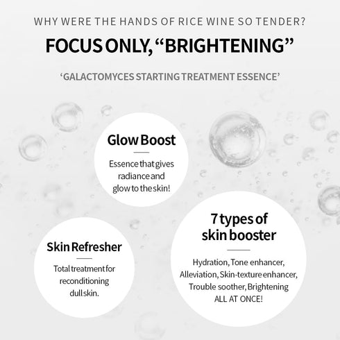 SECRETKEY Starting Treatment Essence, 95% Galactomyces Ferment Filtrate, Natural Ingredients, 5.24 fl. Oz.