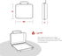 KC-25PP 25 157 10x7x3 inches Primacare Person Compact First Aid Kit with Pieces Emergency Medical Supplies, Portable