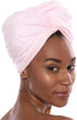Texere Hair Towel, Women's Viscose from Bamboo and Cotton Terry, Lightweight, Absorbent, Fast Drying, Anti Frizz, Anti