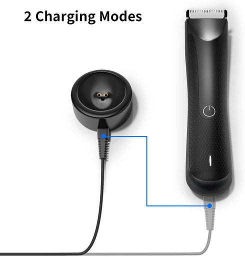 Replacement Charging Dock for MANSCAPED Lawn Mower 3.0/2.0, Electric Groin Hair Trimmer Adapter Power Cord