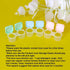 6 Pack Portable Flip Top Contact Lens Case Holder with Remover Tool Tweezers and Solution Bottle