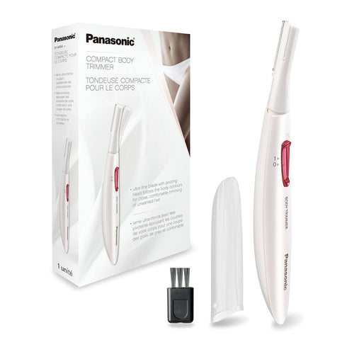 Panasonic Full Body Hair Removal for Women, Portable Gentle Design for Bikini, Underarm, Legs - Pink
