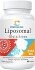 Liposomal Glutathione Softgel 2550mg, 60 Softgels for High Absorption, Master Antioxidant for Aging Defense, Made in USA
