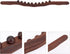 Uonlytech Body Scraping Stick Deep Tissue Massage Rod for Muscle Relief Acupuncture Point Therapy Promotes Circulation
