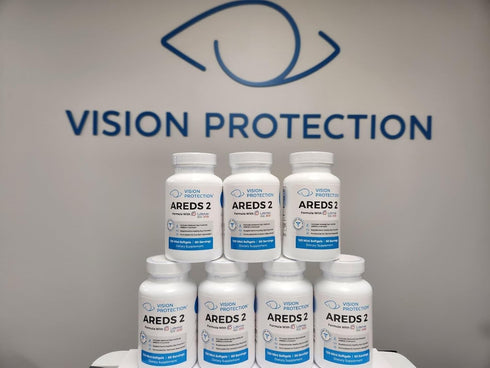 AREDS 2 Eye Vitamin & Mineral Supplement for Ocular Health, 120 Mini Softgels with Natural Ingredients
