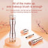 Bling Toman 4 in 1 Makeup Brushes Set - Mini Makeup Brush for Eyeshadow, Eye, Lip, Face, Concealing, Blush (Rose Gold)