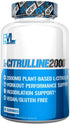 Evlution L-Citrulline 2000 Nitric Oxide Supplement for Men - High Strength L Citrulline Capsules for Enhanced Muscle