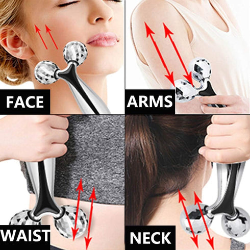 SUPANT V Facial Roller Massager - Reduce Wrinkles, Massage for Lymphatic Drainage and Skin Tightening