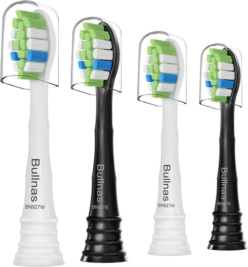Replacement Toothbrush Heads Compatible with Philips Sonicare ProtectiveClean 4100 5100 5300 6100, 4 Count